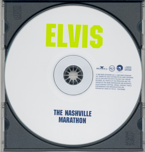 Elvis Presley  The Nashville Marathon : CD
